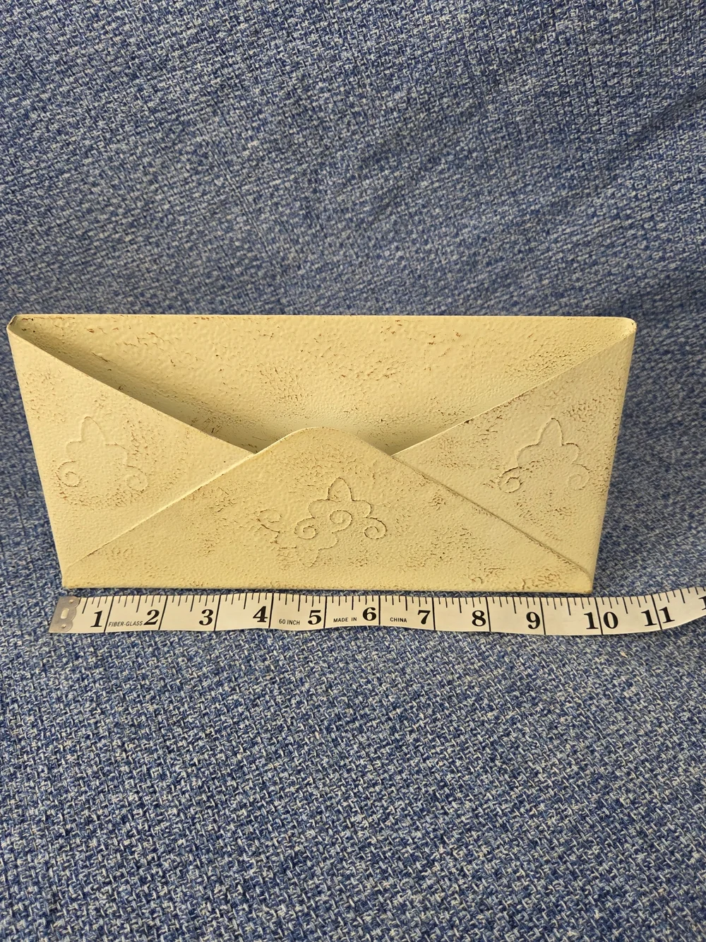 Pier 1 Imports Embossed Metal Letter Holder